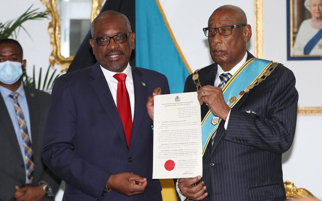 Dr. Minnis Appointed Leader of Her Majesty’s Loyal Opposition